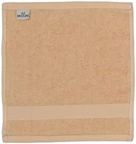Набор от турски Памучни салфетки HAVLULAND Памук 13 x 13, висококачествени Кърпи за лице, е добре абсорбиращи влагата и мека на допир Кухненски кърпи, комплект бельо за ваш