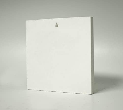 Дизайн Ананасовой горички, Статуи Архитектурен Релеф, 3D Украшение за плочки, едно Парче гласове камък, перлено бял дизайн, 9,5 x 9,5 за окачване