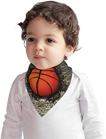 Augenstern Памучни Бебешки Лигавници Баскетболно Вградена Тухлена Стена Детска Кърпа Слюнявые Престилки За Никнене На Млечни Зъби