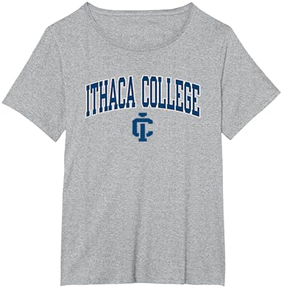 Ithaca Bombers Выгибаются Дъга Над Сивата Официално Лицензирани Тениска