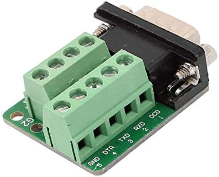 Нов 9-пинов адаптер Lon0167 DB9 Сигнален модул RS232 Сериен до клеммному конектора (9-poliger DB9-Steckeradapter signalisiert