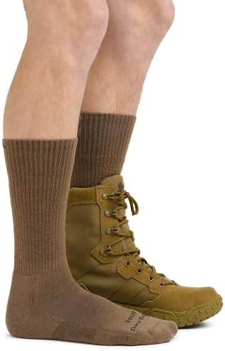 Дяволски издръжлив Тактически Чорап за обувки средното тегло (Стил T4021) - Лиственно-Зелен, Малък