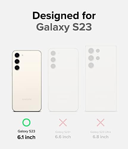 Ringke Fusion-X [Военен дизайн] е Съвместим с Samsung Galaxy S23 5G Case, Камуфляжная Твърда делото, Сверхпрочный устойчив