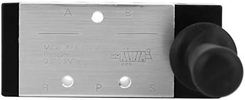 Пневматичен Механичен Клапан от алуминиева Сплав 0 ~ 0.8 1.0 Mpa Mpa, Пневматичен Механичен Клапан PT3/8, за Текстилни машини Механично