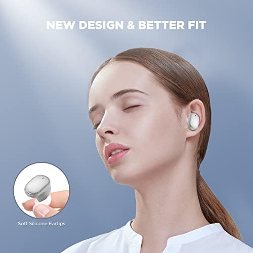 Ушите HTC True Wireless накрайници за уши 7, брызгозащищенные IPX4, Bluetooth 5.3, Шумоподавляющие ушите с изключително ниска