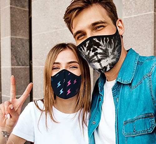 Множество маска за лице Top Trenz от еластичен плат за ежедневна употреба - Маска за лице На закрито / На открито - Мече Мармалад - Деца