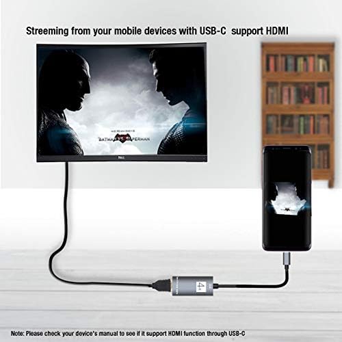 Адаптер INNOMAX USB-C / Thunderbolt 3 с висока разделителна способност HDMI (4K, 60 Hz) за iPad Pro / MacBook Air 2019/2018,
