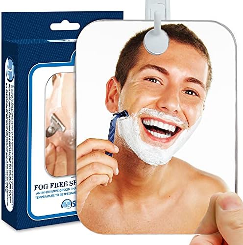 Огледалото за бръснене Shave Well Company Deluxe със защита от замъгляване | Огледало за душа в банята, без замъгляване, с възможност за