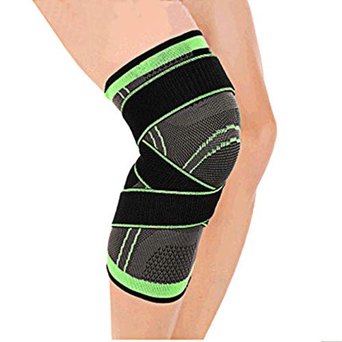 Компрессионный ръкав за коляното, 2 опаковки Наколенников, Тиранти от болки в коляното, Еластична Защита От Сблъсъци, Волейбол,