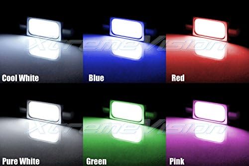 Светодиоди за салон XtremeVision за Toyota Tacoma 2005-2014 (6 бр) Комплект синьо-вътрешни led + Инструмент за инсталиране