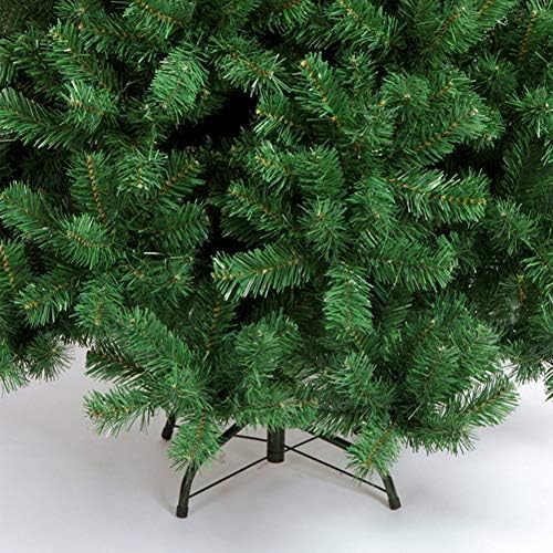 ZPEE 5-подножието Коледно дърво от изкуствен материал PVC с автоматично разпределение на клоните, с метална стойка, Лесно монтируемая Коледна украса, Борова Елха Зелен