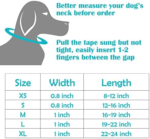 Персонализирани Нашийник за кучета, Класически Нашийник с Потребителски Гравиран и Индивидуален Текст за Големи, Средни и Малки