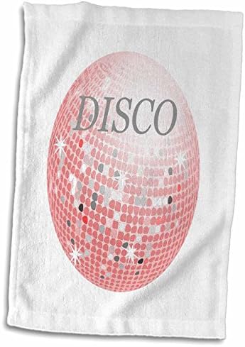 Декоративни кърпи 3dRose Florene - Розово диско топка (twl-38185-1)