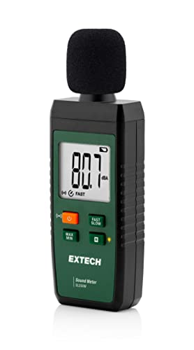 Измерител на звука Extech SL250W с връзка към приложението EXview