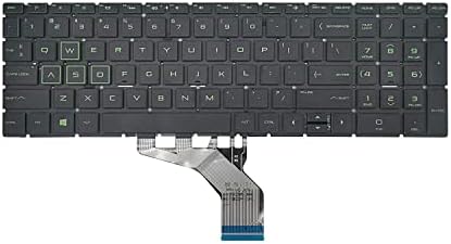 PAEBAI + Замяна Клавиатура за лаптоп с подсветка за HP Pavilion Gaming 15-DA 15-DB 15-DW 15G-DR 15Q-DS 15S-DU 15S-GU 15S-GY 15-CR 15-CX0058WM