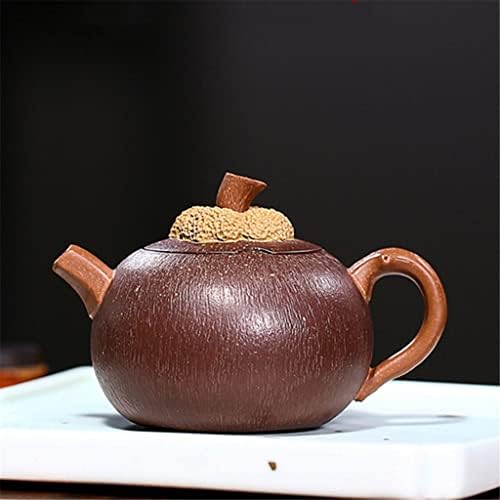 CCBUY Керамичен чайник под формата на плодове мангостан, ретро машина за чай кунг-фу, чай комплект, игри чайник (Цвят: A, размер: както е