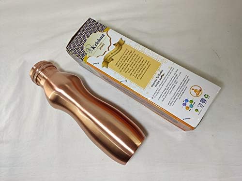 Подаръчен комплект The Imperial art Copper Water Bottle Запечатан Съд От Чиста Мед За питейна Вода С полза за здравето (Обикновен)