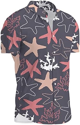 2023 Нови Комплекти Мъжки Хавайски Ризи с Потребителски Логото, Ежедневни, Плажни Ризи с Копчета с Къс Ръкав и Къси панталони на