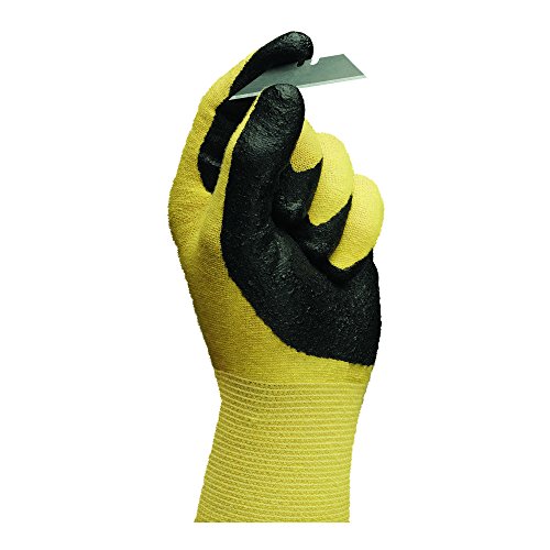 Ръкавици от кевлар Ansell 103337 HyFlex 11-500, черни, с кевларовым покритие от експандиран нитрил, височина 0,33 инча, дължина 10 см и