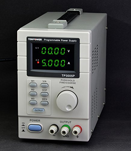 Програмируем източник на захранване dc линеен тип Tekpower TP3005P с регулируемо напрежение 0-30 при 0-5 А