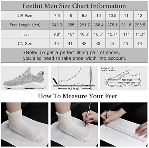 Feethit/Мъжки Модел Обувки Без Шнур, Леки, Дишащи Нескользящие Маратонки за Бягане, Удобни и Модни Маратонки за Мъже