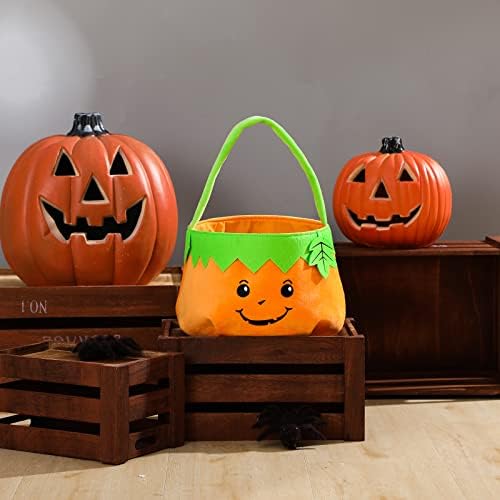 Торбичка за Подарък THOVSMOON на Хелоуин, Кошница за шоколадови бонбони на Хелоуин, Чанта-Тоут за деца, Подарочное Ведерко за парти в