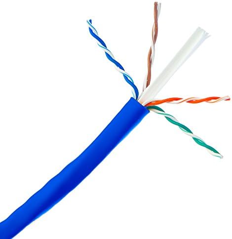 Ethernet кабел ACCL 1000ft Cat6 UTP, Плътен, Разтегателен, Синьо, 1 бр.