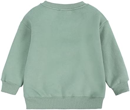 Пуловер За Малки Момчета и Момичета, Руното Hoody, Детска Однотонная Връхни Дрехи Големи размери За деца, Обратими Блузи С Пайети