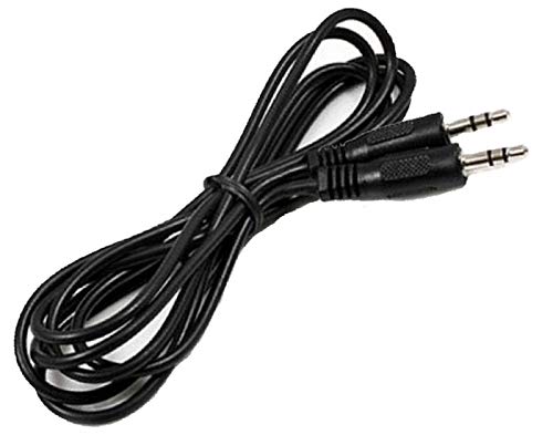 Ярък Нов 3.5 мм кабел AV Out-AUX in, Аудио/Видео Кабел, захранващ Кабел, Съвместим с преносим CD-плейър ONN ONB13AV002 с максимално