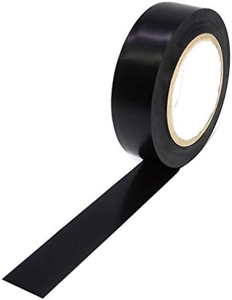 Dyeek 10 X 15 mm × 18 м Тиксо Самозалепваща тиксо PVC Общо предназначение Водоустойчив Огнеустойчиви лента (черно-бяло)
