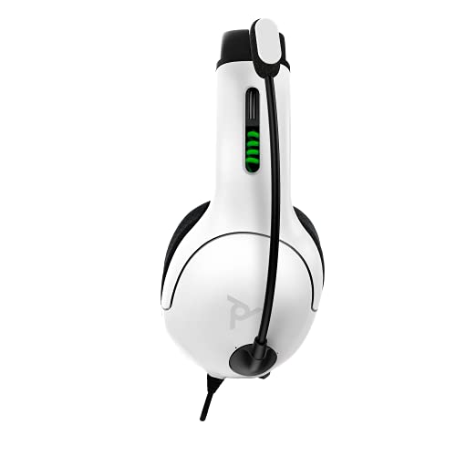 Детска жичен стерео слушалки PDP Gaming LVL50: Бял Xbox Series X|S, Xbox One, Xbox