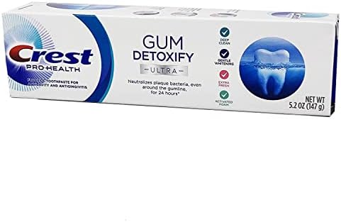 Паста за зъби Crest Ultra Pro Gum Health за детоксикация на венците (2 опаковки)