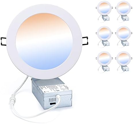- Вградени лампа POPANU LED Canless, Ултра-лампа с регулируем таван 5 Член, с разпределителната кутия, Лампа мощност 12 W с възможност
