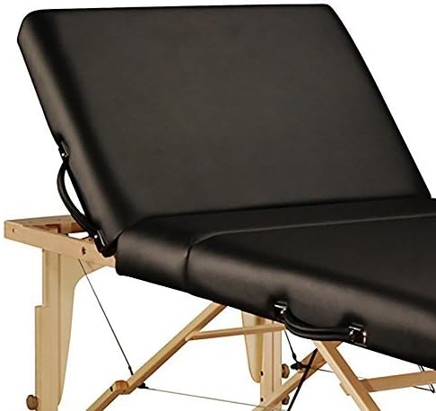 Комплект преносимо масажно масата Mt Massage Мидас-Tilt 30Liftback с откидывающимся салон (черен)